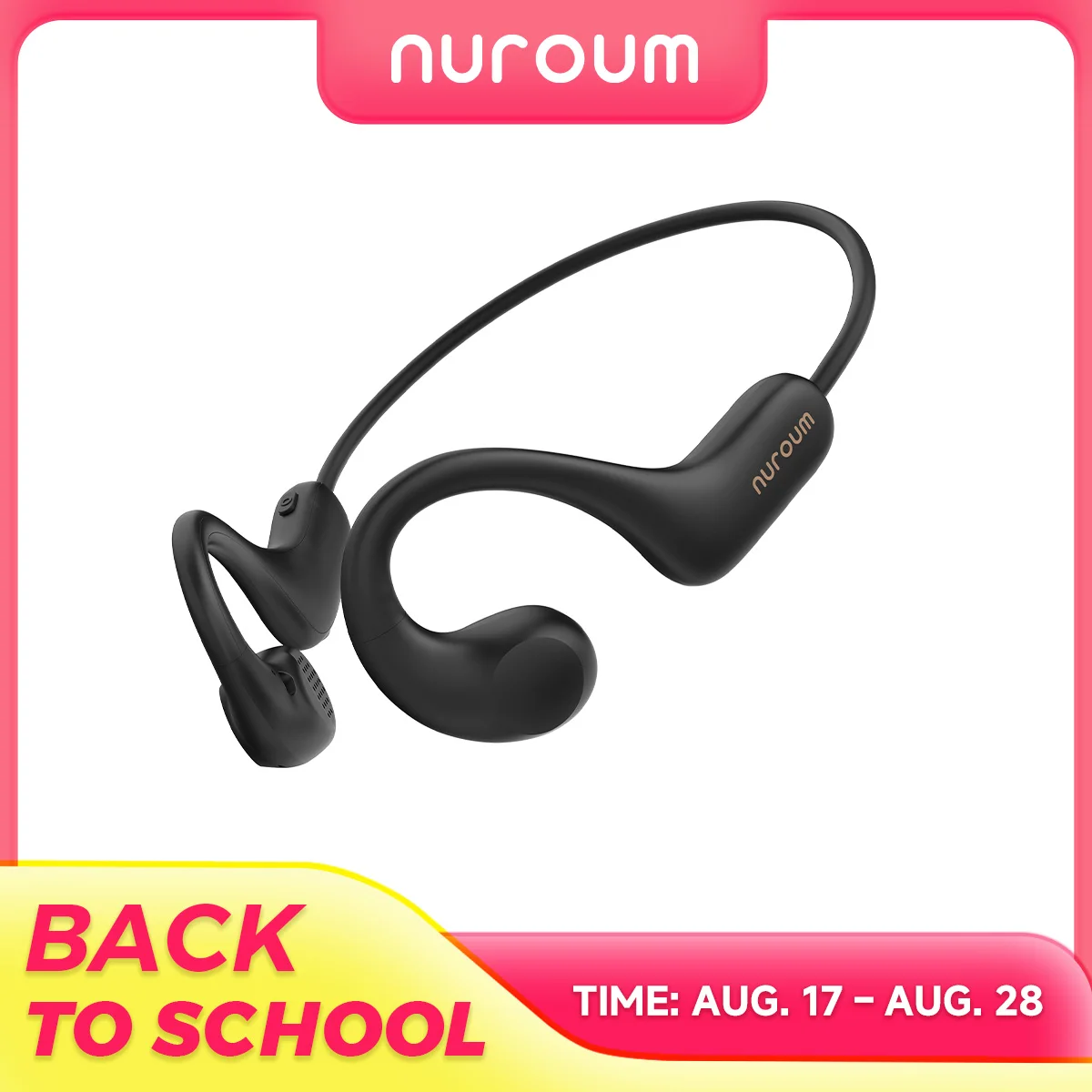 Outdoor Power Adapter Usb - NUROUM Bluetooth Kulaklık Boyuna Monte Edilen