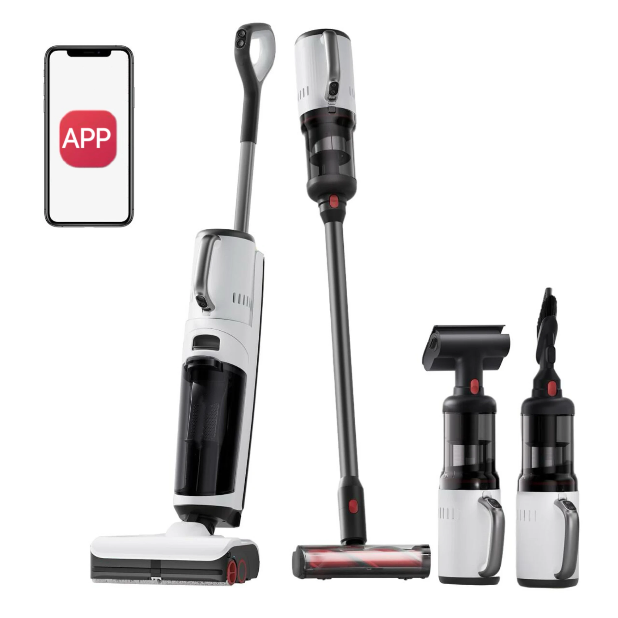 5'i 1 Arada Güçlü 17000Pa Tek  - Outdoor Power Mop incelemesi ve fiyatı